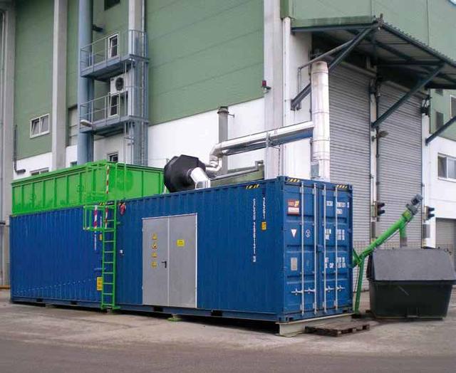 Containerverbrennung